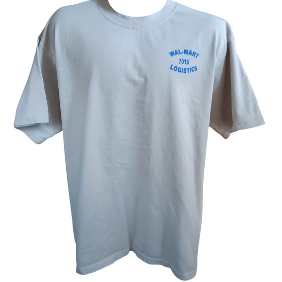 Vintage T-shirt XL 1990's Wal-Mart Logistics Nebraska Y2K - Picture 2 of 4
